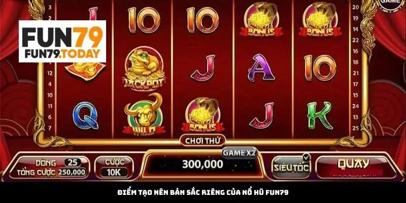 Điểm tạo nên bản sắc riêng của Nổ hũ Fun79